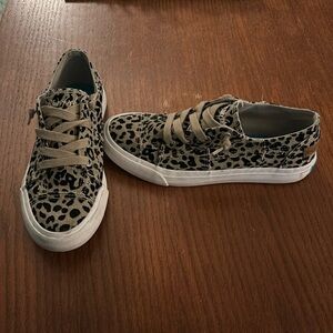 Blowfish slip on leopard sneakers
